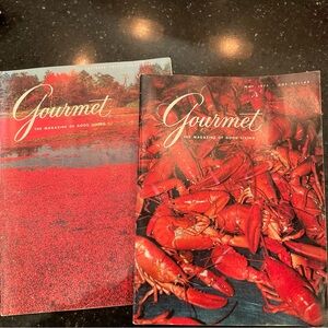 2 1970’s Gourmet Magazines October 1971 & May 1977